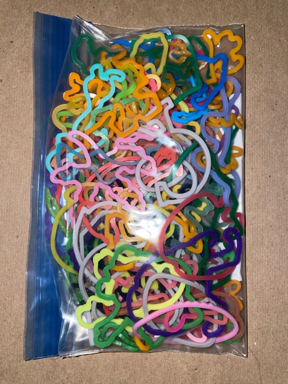 100+ Silly Bandz Random Assortment